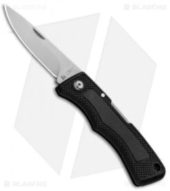 CRKT Wrangler Lockback Knife Black Zytel (2.6" Bead Blast) 6401