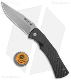 CRKT Xan Spring Assisted Knife Carbon Fiber/G-10 (3.66" Bead Blast) 2085 -Crkt Shop CRKT Xan SA CF G 10 BB 2085 BHQ 103629 jr bottlecap