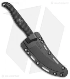 CRKT Clever Girl Fixed Blade Knife G-10 (4.5" Black) 2709 -Crkt Shop CRKT clever girl G10 black 2709 BHQ 34376 er spine