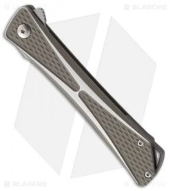 CRKT Crossbones Liner Lock Knife Aluminum (3.5" Satin) 7530 -Crkt Shop CRKT crossbones 7530 BHQ 51835 er spine