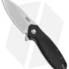 CRKT Ken Onion Hi Jinx Z Frame Lock Knife Black GFN (3.25" Satin) K281KXP