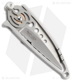 CRKT Van Hoy Snap Lock Folding Knife (2.5" Bead Blast Serr) 5112N -Crkt Shop CRKT snap lock serrated 5112N BHQ 51825 er side