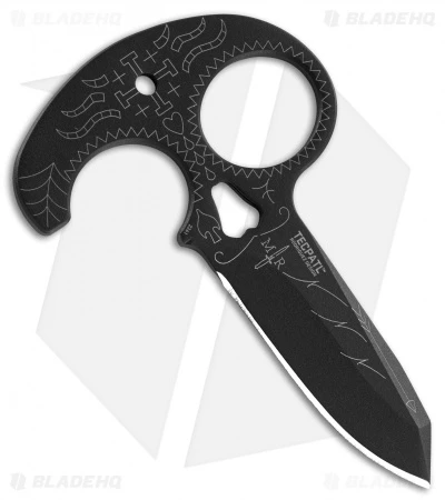 CRKT Tecpatl "Forged By War" Fixed Blade Push Dagger (3.3" Black) 2261 4 CRKT Tecpatl "Forged By War" Fixed Blade Push Dagger (3.3" Black) 2261 - Image 2
