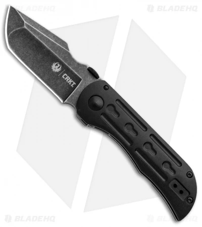 CRKT Ruger Incendiary Tanto Frame Lock Knife (3" Black Stonewash) 3 CRKT Ruger Incendiary Tanto Frame Lock Knife (3" Black Stonewash)