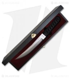 CRKT Shinbu Fixed Blade Tanto Combat Knife (9.25" Satin) 2915N -Crkt Shop crkt 2915 shinbu case open