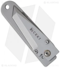 CRKT Ed Halligan K.I.S.S. Tanto Frame Lock Knife (2.25" Bead Blast Serr) 5510 -Crkt Shop crkt 5500 kiss front closed