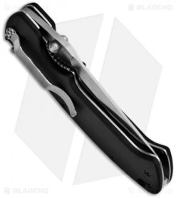 CRKT Crawford Kasper Liner Lock Knife (3.75" Satin Serr) 6783SZ -Crkt Shop crkt 6783sz black folder serr crawford kasper side