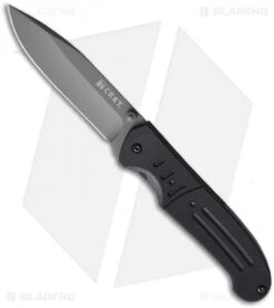 CRKT Ignitor T Spring Assisted Knife W/ Black G10 (3.38" Gray Plain) 6860
