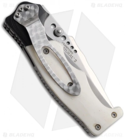 CRKT The Natural 2 Spring Assisted Knife White Bone & G10 (3.25" Plain) 7080 4 CRKT The Natural 2 Spring Assisted Knife White Bone & G10 (3.25" Plain) 7080 - Image 2