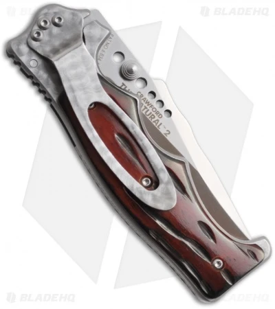 CRKT The Natural 2 Spring Assisted Knife Jig Bone Scales (3.25" Plain) 7080J 4 CRKT The Natural 2 Spring Assisted Knife Jig Bone Scales (3.25" Plain) 7080J - Image 2