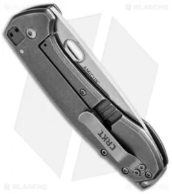 CRKT Vox Amicus Frame Lock Knife SS (3.375" Stonewash) 5445 -Crkt Shop crkt amicus 5445 side cm