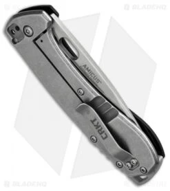 CRKT Vox Amicus Compact Frame Lock Knife Black G-10 (3" Stonewash) 5441 -Crkt Shop crkt amicus compact 5441 BHQ 36197 dl side