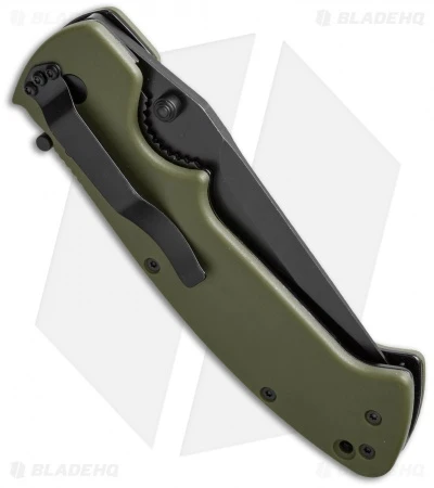 CRKT Crawford Kasper Liner Lock Knife OD Green Zytel (3.75" Black) 6773KOD 5 CRKT Crawford Kasper Liner Lock Knife OD Green Zytel (3.75" Black) 6773KOD - Image 3