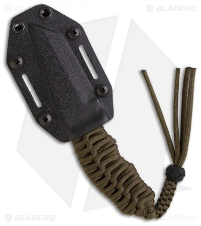 CRKT Crawford N.E.C.K. Tanto Fixed Blade Knife (2.75" Black) 2030CW 4 CRKT Crawford N.E.C.K. Tanto Fixed Blade Knife (2.75" Black) 2030CW - Image 2