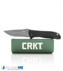CRKT Drifter Liner Lock Knife Black G-10 (2.875" Gray) 6450K -Crkt Shop crkt drifter 6450k BHQ 4496 dl