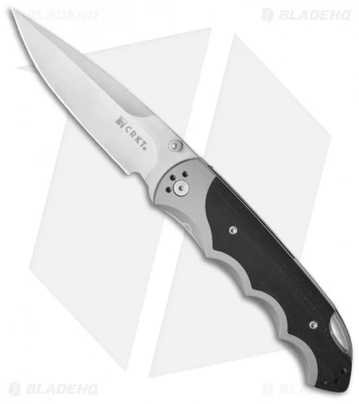CRKT Fire Spark Spring Assisted Knife (Satin PLN) 1050 3 CRKT Fire Spark Spring Assisted Knife (Satin PLN) 1050