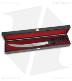 CRKT Hisshou Fixed Tanto Blade Combat Knife (13" Satin Plain) 2910N -Crkt Shop crkt hisshou 2910 case open