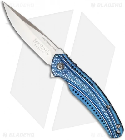 CRKT Ken Onion Ripple 2 Frame Lock Knife (2.7" Satin) K400BXP 3 CRKT Ken Onion Ripple 2 Frame Lock Knife (2.7" Satin) K400BXP