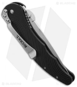 CRKT MJ Lerch Enticer Spring Assisted Knife (3.24" Satin) 1060 -Crkt Shop crkt lerch enticer 1060 side