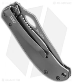 CRKT Pazodas Combination Pack - Plain & Serrated Knives 64802C -Crkt Shop crkt pazodas gray side cm