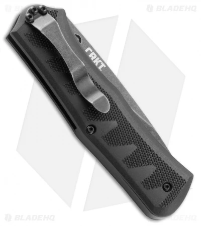 CRKT Ruger Knives Crack Shot: Compact A/O Knife (3.5" Black SW Serr) R1202K 4 CRKT Ruger Knives Crack Shot: Compact A/O Knife (3.5" Black SW Serr) R1202K - Image 2