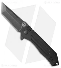 CRKT Ruger Knives 2-Stage Tanto Flipper Knife (4" Black SW) R2101K
