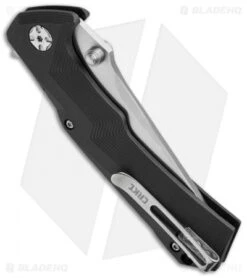 CRKT Tighe Tac Two Clip Point Flipper Button Lock Knife GRN (3.38" Satin) 5230 -Crkt Shop crkt tighe tac two 5230 side cm