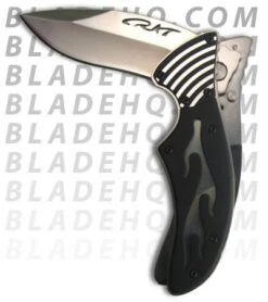 CRKT Fulcrum Flame Folding Knife (2.75" Satin) 7406 7 CRKT Fulcrum Flame Folding Knife (2.75" Satin) 7406 -Crkt Shop crktfulcrumcarvedinprocess