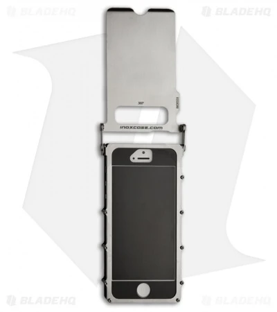 CRKT INoxCase Stainless Steel IPhone 5 Case 360° Cover INOX5SX 4 CRKT INoxCase Stainless Steel IPhone 5 Case 360° Cover INOX5SX - Image 2