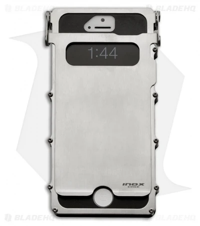 CRKT INoxCase Stainless Steel IPhone 5 Case 360° Cover INOX5SX 3 CRKT INoxCase Stainless Steel IPhone 5 Case 360° Cover INOX5SX
